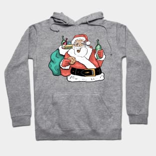 Colorful Santa Hoodie